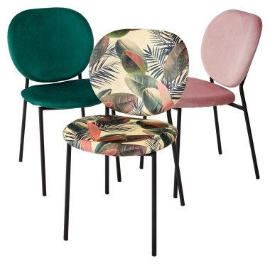 Стул MOD G062-78 розовый, велюр M-City — New Style of Furniture
