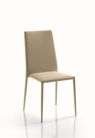 Стул MALIK 40.07 (TR505 белый, экокожа) — New Style of Furniture