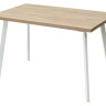 Ламинированные столы Стол ФИН 120 Дуб Канзас/ белый каркас М-City фото 1 — New Style of Furniture