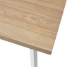 Ламинированные столы Стол ФИН 120 Дуб Канзас/ белый каркас М-City фото 10 — New Style of Furniture