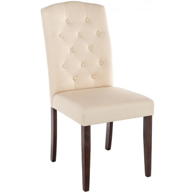 Menson dark walnut  / fabric cream — New Style of Furniture