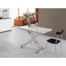 Столы-трансформеры B2166 белый глянец / серебристый фото 4 — New Style of Furniture