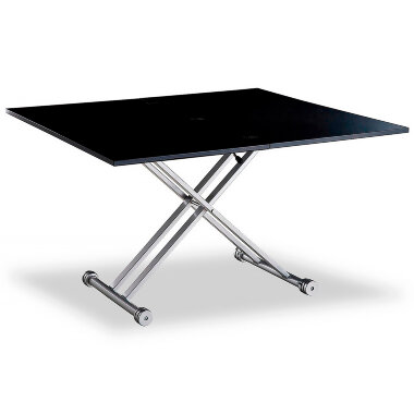 B2166 чёрный глянец / серебристый — New Style of Furniture