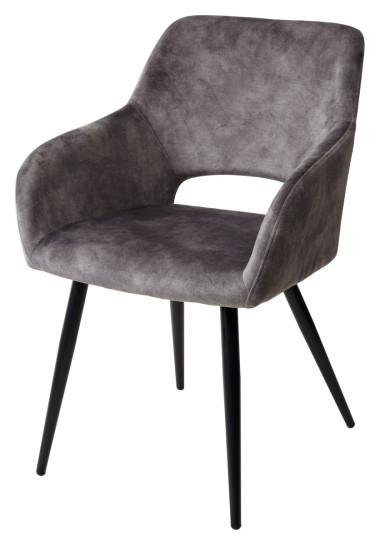 Стул ALLY VBP-202 античный темно-серый/ черный каркас M-City — New Style of Furniture