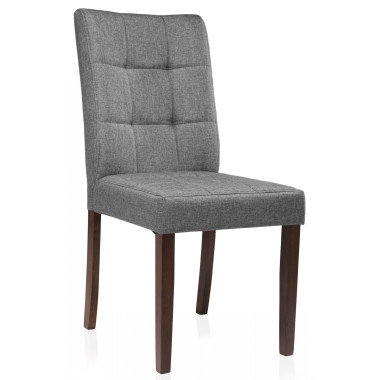 Madina dark walnut / fabric grey — New Style of Furniture