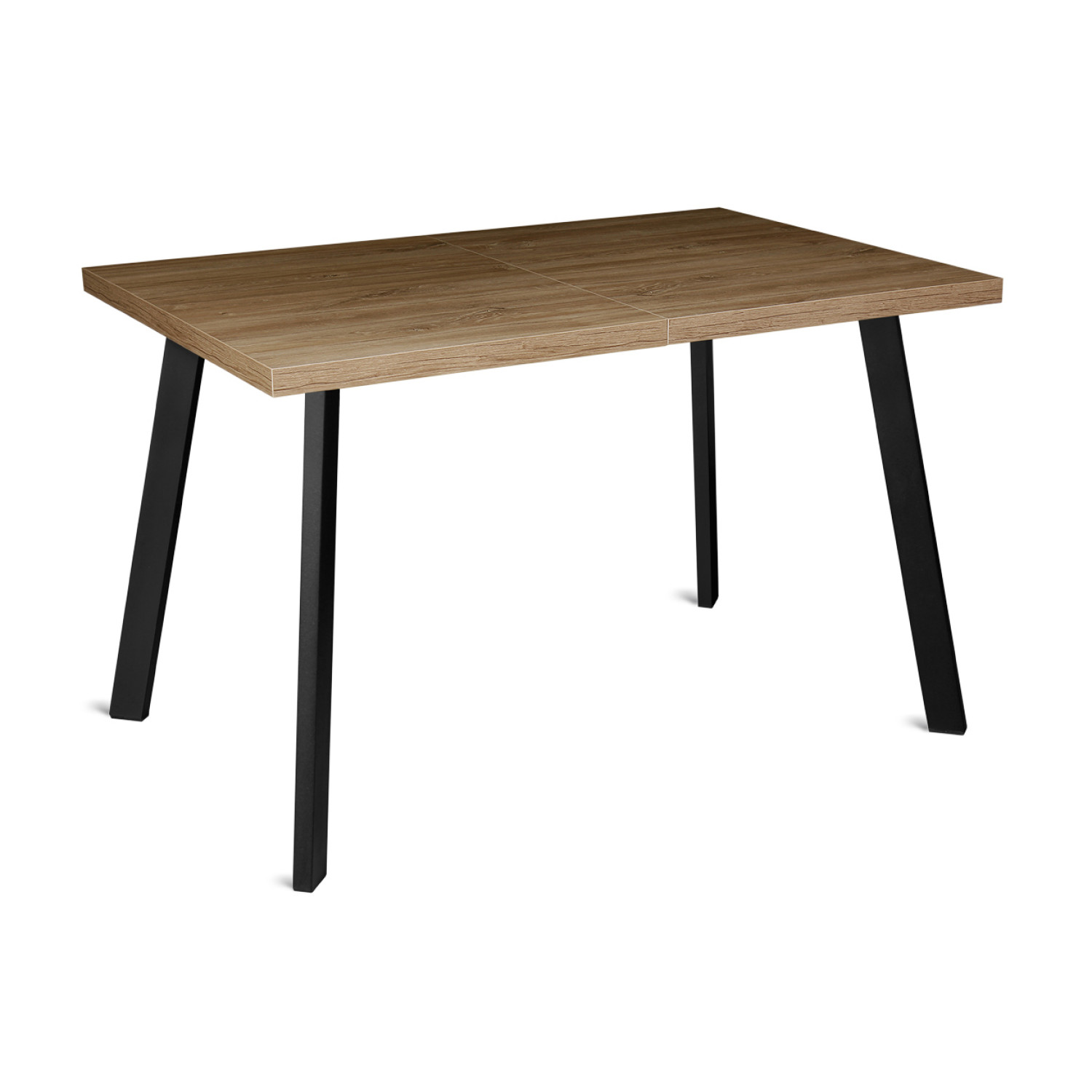 Обеденные столы HAGEN-120 дуб винтажный / чёрный  фото 1 — New Style of Furniture