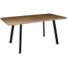 Обеденные столы HAGEN-120 дуб винтажный / чёрный  фото 3 — New Style of Furniture