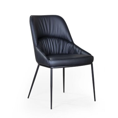 BARKLEY чёрный / чёрный матовый кресло посетителя — New Style of Furniture