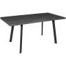Обеденные столы HAGEN-120 дуб антрацит / чёрный  фото 4 — New Style of Furniture
