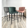 Барные стулья Полубарный стул ARTEMIS BLUVEL-78 GREEN (H=65cm), велюр М-City фото 2 — New Style of Furniture