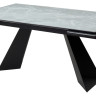 Керамические столы Стол Купер 160 Серый мрамор матовый, керамика / черный каркас М-City фото 1 — New Style of Furniture