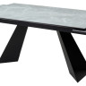 Керамические столы Стол Купер 160 Серый мрамор матовый, керамика / черный каркас М-City фото 6 — New Style of Furniture