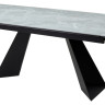 Керамические столы Стол Купер 160 Серый мрамор матовый, керамика / черный каркас М-City фото 7 — New Style of Furniture