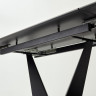 Керамические столы Стол Ниагара 140 Светлое дерево, итальянская керамика / черный каркас М-City фото 4 — New Style of Furniture