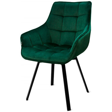 EMILE бархат зелёный / чёрный — New Style of Furniture