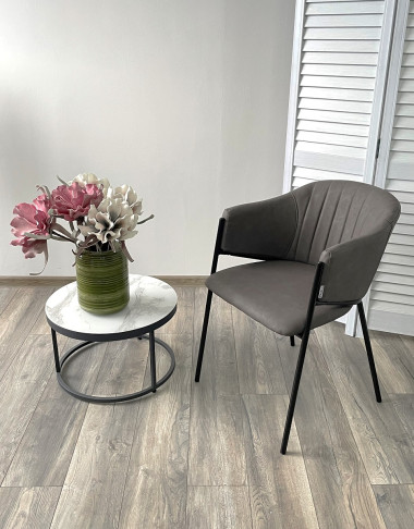 Стул DILL RU-12 коричневый антрацит/ черный каркас, М-City — New Style of Furniture