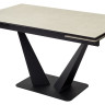 Обеденные столы Стол Ниагара 140 Темный беж, керамика / черный каркас М-City фото 2 — New Style of Furniture