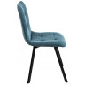 Стулья на металлокаркасе Bruk синий фото 4 — New Style of Furniture