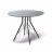 &quot;Конте&quot; интерьерный стол из HPL круглый Ø70см, цвет &quot;серый гранит&quot;