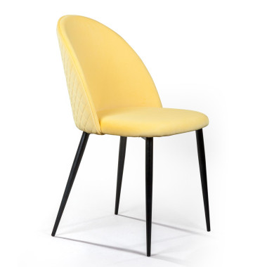 Стул Marcus, бархат желтый — New Style of Furniture