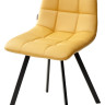 Стулья для кухни Стул CHILLI SQUARE HK017-19 глубокий желтый, PU/ черный каркас М-City фото 2 — New Style of Furniture