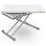 Столы-трансформеры B2219-S-1 белый дуб / серебристый фото 7 — New Style of Furniture