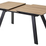 Обеденные столы Стол Морис 140 Темный дуб, керамика / черный каркас М-City фото 5 — New Style of Furniture