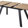 Обеденные столы Стол Морис 140 Темный дуб, керамика / черный каркас М-City фото 6 — New Style of Furniture