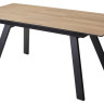 Обеденные столы Стол Морис 140 Темный дуб, керамика / черный каркас М-City фото 7 — New Style of Furniture