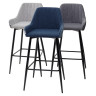 Барные стулья Барный стул PUNCH полночный синий TRF-06/ экокожа синяя сталь RU-03 М-City фото 3 — New Style of Furniture