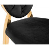 Стулья на металлокаркасе Odda черный / золотой фото 6 — New Style of Furniture