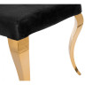 Стулья на металлокаркасе Odda черный / золотой фото 8 — New Style of Furniture