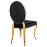 Стулья на металлокаркасе Odda черный / золотой фото 10 — New Style of Furniture