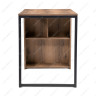 Import.categories_WOODVILLE Фред Лофт дуб делано темный / черный матовый фото 3 — New Style of Furniture