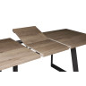 Обеденные столы NESTOR винтажный дуб / чёрный фото 5 — New Style of Furniture