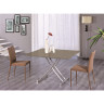 Столы-трансформеры В2219S-8 кофейный / серебристый фото 2 — New Style of Furniture