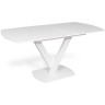 Обеденные столы FAUST-140 экстабелый / белый фото 3 — New Style of Furniture