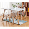 Обеденные столы Стол TANSY 120 белый / массив бука фото 4 — New Style of Furniture
