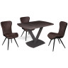 Обеденные столы FAUST-120 антрацит фото 2 — New Style of Furniture