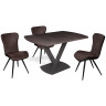 Обеденные столы FAUST-140 антрацит  фото 2 — New Style of Furniture