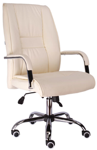 Everprof Kent TM экокожа кремовый кресло руководителя — New Style of Furniture