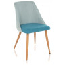 Стулья на металлокаркасе Morgan голубой фото 1 — New Style of Furniture