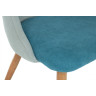 Стулья на металлокаркасе Morgan голубой фото 5 — New Style of Furniture
