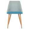 Стулья на металлокаркасе Morgan голубой фото 9 — New Style of Furniture