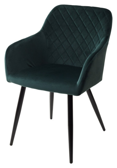 Стул BRANDY BLUVEL-78 зеленый/ черный каркас, М-City — New Style of Furniture