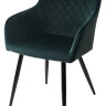 Стулья для кухни Стул BRANDY BLUVEL-78 зеленый/ черный каркас, М-City фото 1 — New Style of Furniture