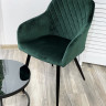 Стулья для кухни Стул BRANDY BLUVEL-78 зеленый/ черный каркас, М-City фото 2 — New Style of Furniture