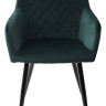 Стулья для кухни Стул BRANDY BLUVEL-78 зеленый/ черный каркас, М-City фото 5 — New Style of Furniture