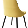 Стулья для кухни Стул Руссо Premier 16 Желтый, велюр / черный каркас M-City фото 4 — New Style of Furniture