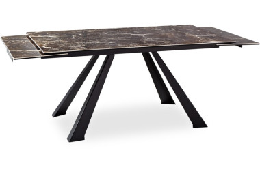 SQUARE коричневый мрамор / чёрный — New Style of Furniture